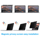 thumbnail image 4 of Compatible con MacBook Pro Retina de 13/15 pulgadas, pantalla de privacidad magnética, filtro de privacidad, película protectora, protector de pantalla, película antirreflectante antideslumbrante. Ormromra 2034110-1, 4 of 9