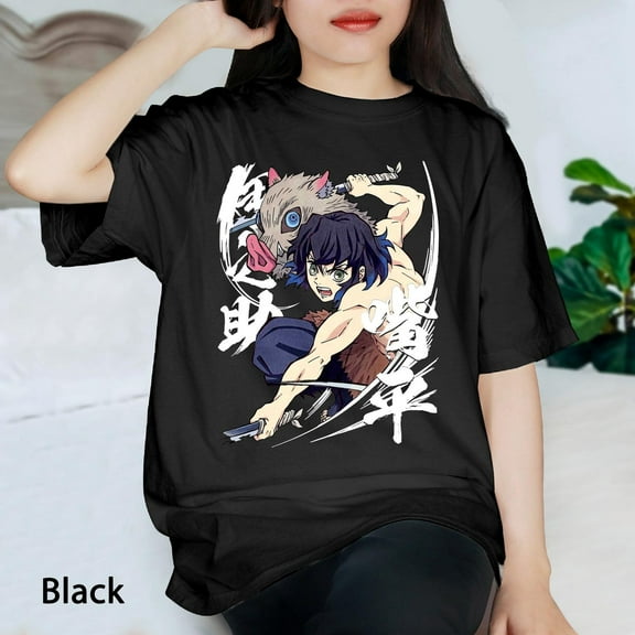 Hashibira Inosuke Anime Shirt,, Inosuke Anime Gift Men and Women T-shirt