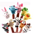 thumbnail image 1 of Marionetas de mano para niños y bebés, conjunto de animales de peluche, muñecos de dibujos animados3244, 1 of 5