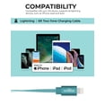 thumbnail image 7 of Liquipel Powertek iPad & iPhone Charger Cable, Fast Charging 6ft MFI Certified Lightning to USB Cord, Two Tone, 7 of 7