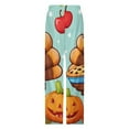 thumbnail image 4 of Happy Thanksgiving Pumpkin Turkey Pajama Pants Comfortable Elastic Waist Pajamas Fashion Sleepwear Bottoms Plus Size Homewear, 4 of 6