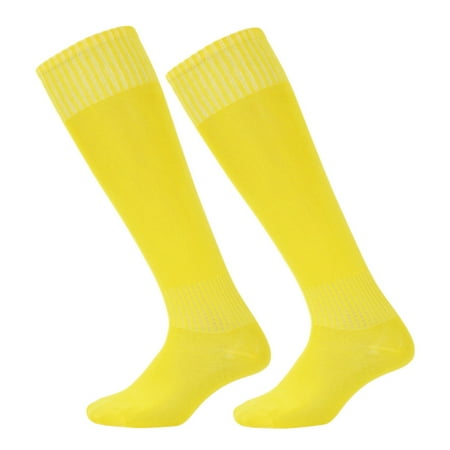 

Cuteam Long Tube Socks Breathable Sweat Absorption No Odor Elastic Long Tube Socks for Playing Football