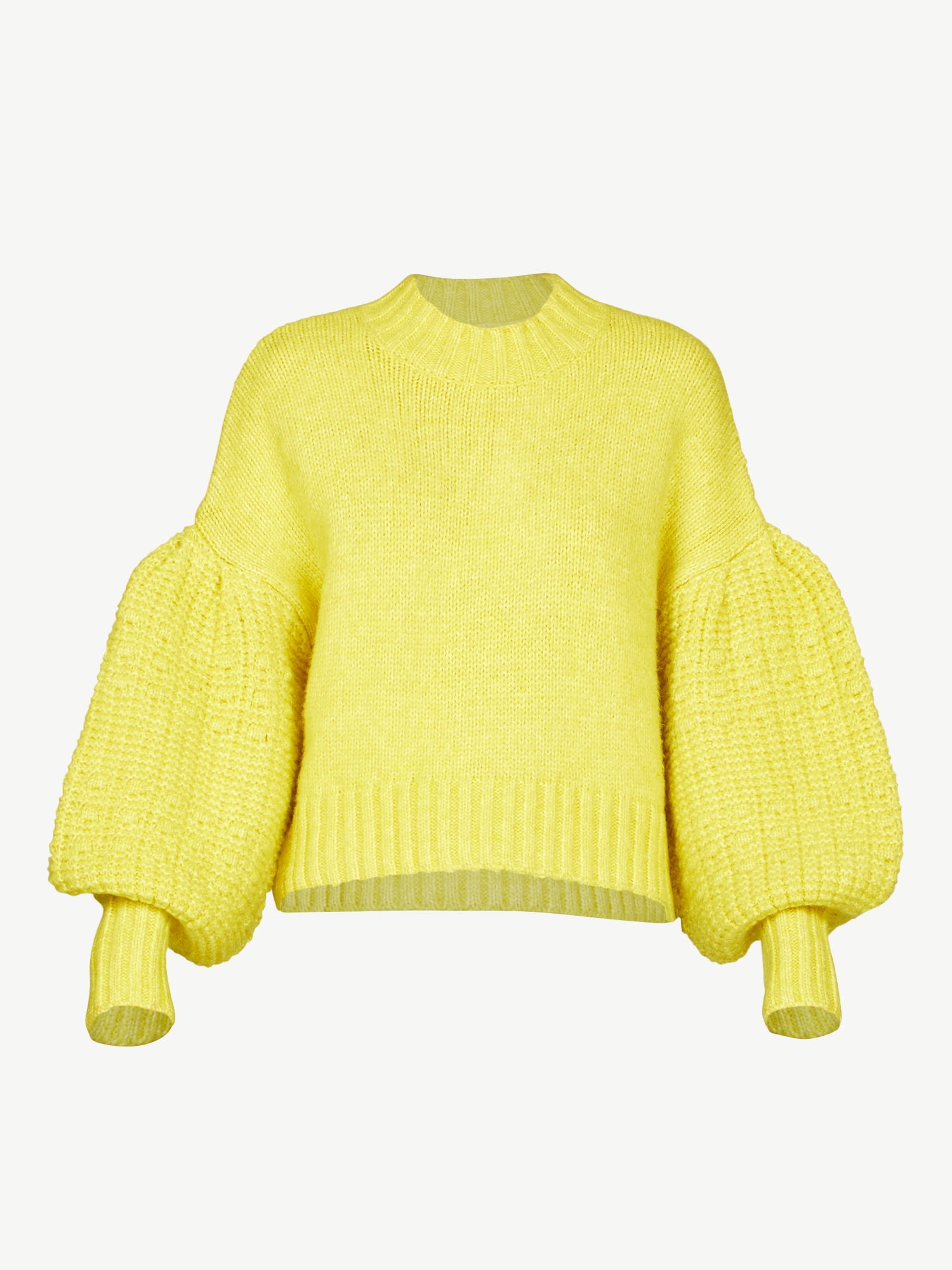 Scoop Women's Cropped Bobble Sweater