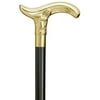 Solid Cast Brass Handle Cane