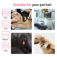 thumbnail image 6 of Charkoo Pet Grooming Brush Dematting Comb Rake for Dogs Dematting Tool for Cats, Double Sided Undercoat Rake for Mats Tangles Removing, 6 of 7