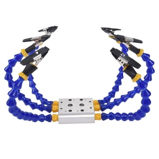 MerainMe Soldering Station Wire Clamp - ABS Workbench Bracket With Magnets For Welding & Cable Holding