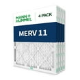 thumbnail image 3 of Mann+Hummel 18x24x1 MERV 11 (MPR 1000-1200) Pleated HVAC AC Furnace Air Filters. 6 Pack. (Exact Size: 17.5 x 23.5 x 0.75 Inches), 3 of 6