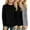 #A03-Black-Black-Gray, variant on 3 Pack Girls Shirts Long Sleeve 7-8 Trendy Solid Crewneck Tee for Girls Winter Basic Girls Tops Loose Girls Blouses,7-8 Years