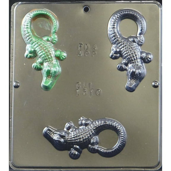 1310 Alligator Chocolate Candy Mold
