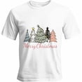 thumbnail image 1 of Camisetas informales de manga corta con lunares y árbol de Navidad para hombre, camisetas gráficas, 1 of 8