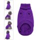 thumbnail image 3 of GOOHOCHY 1 suéter elegante de color sólido para perro, acogedor y cálido para cachorros, ropa de invierno para mascotas, 3 of 7