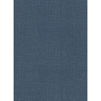Warner Claremont Indigo Faux Grass Cloth Wallpaper