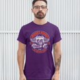 thumbnail image 3 of Tee Hunt America's Highway The Mother Road T-shirt Route 66 Biker Motorcycle Men's Tee, Purple, XX-Large, 3 of 5