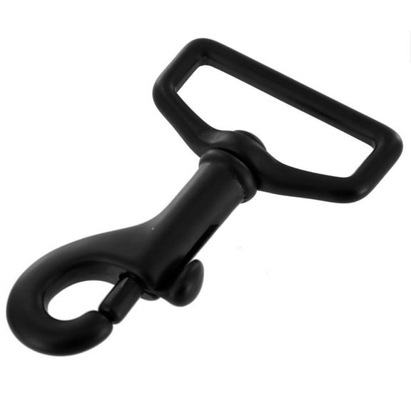 3001A PVD Black Matte, Swivel Bolt Snap, Solid Brass-LL, 1-1/4"