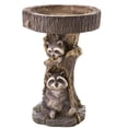 thumbnail image 5 of Adorno de resina con forma de mapache para decoración de jardín, artesanía, adorno para pájaros para beber agua, 5 of 5