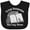AB-Black, variant on Inktastic Future Bookworm Like My Mom Boys or Girls Baby Bib