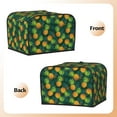 thumbnail image 3 of Daiia Pineapples with Palm Leaves Pattern 4 slice Toaster Cover, Toaster Appliance Dust-proof Cover For Kitchen Small Appliance Dust Cover and Fingerprint Protection, 3 of 7