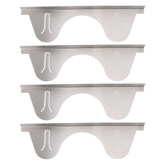 BIMZUC 2‑Pack Stainless Steel Retractable Stove Gap Covers, 35‑70 cm Adjustable, Silver, Kitchen Counter Guard