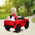 thumbnail image 7 of Kids Ride on Truck Car 12V Ride on Car w/Remote Control, Battery Powered Electric Car with 4 Wheels Spring Suspension, 3 Speeds, LED Lights, Gift for 3+ Kids, 7 of 7