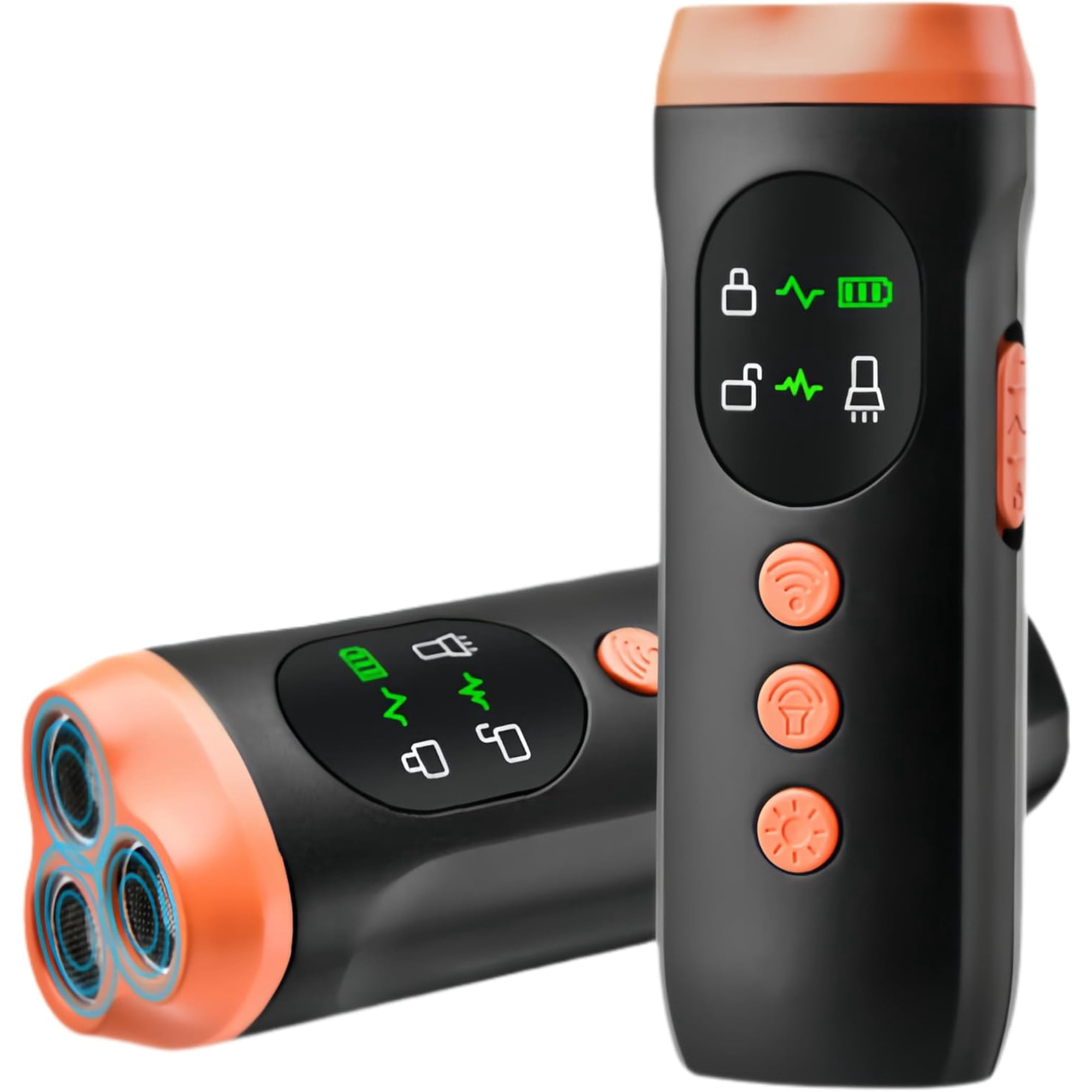 Upgraded Ultrasonic Dog Bark Control Device – Rechargeable & Portable Humane Deterrent Tool for Training