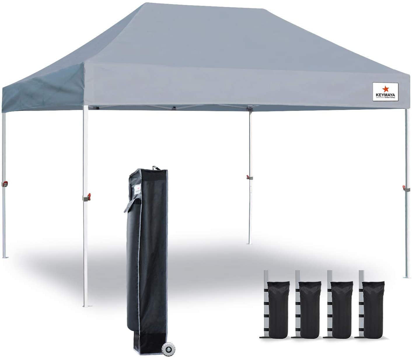 White DS Model Details about   10'x15' Pop Up Canopy Tent EZ Instant Shelter w Wheel Bag 
