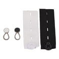 thumbnail image 3 of Juego de botones extensores de 20 piezas con 10 botones extensores de cintura elásticos y 10 botones extensores de cuello para camisas y pantalones, 3 of 12