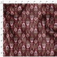 thumbnail image 4 of Soimoi Red Fabric - By the Yard - 56 Inch Wide - Ikat Fabric - Elegant and Traditional Patterns for Stylish Creations Printed Fabric, 4 of 6