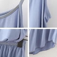 thumbnail image 3 of Two Piece Pajama Set Sexy Top And Shorts Pyjamas Sleepwear High Elastic Pijama Nightie Home Clothes, 3 of 4