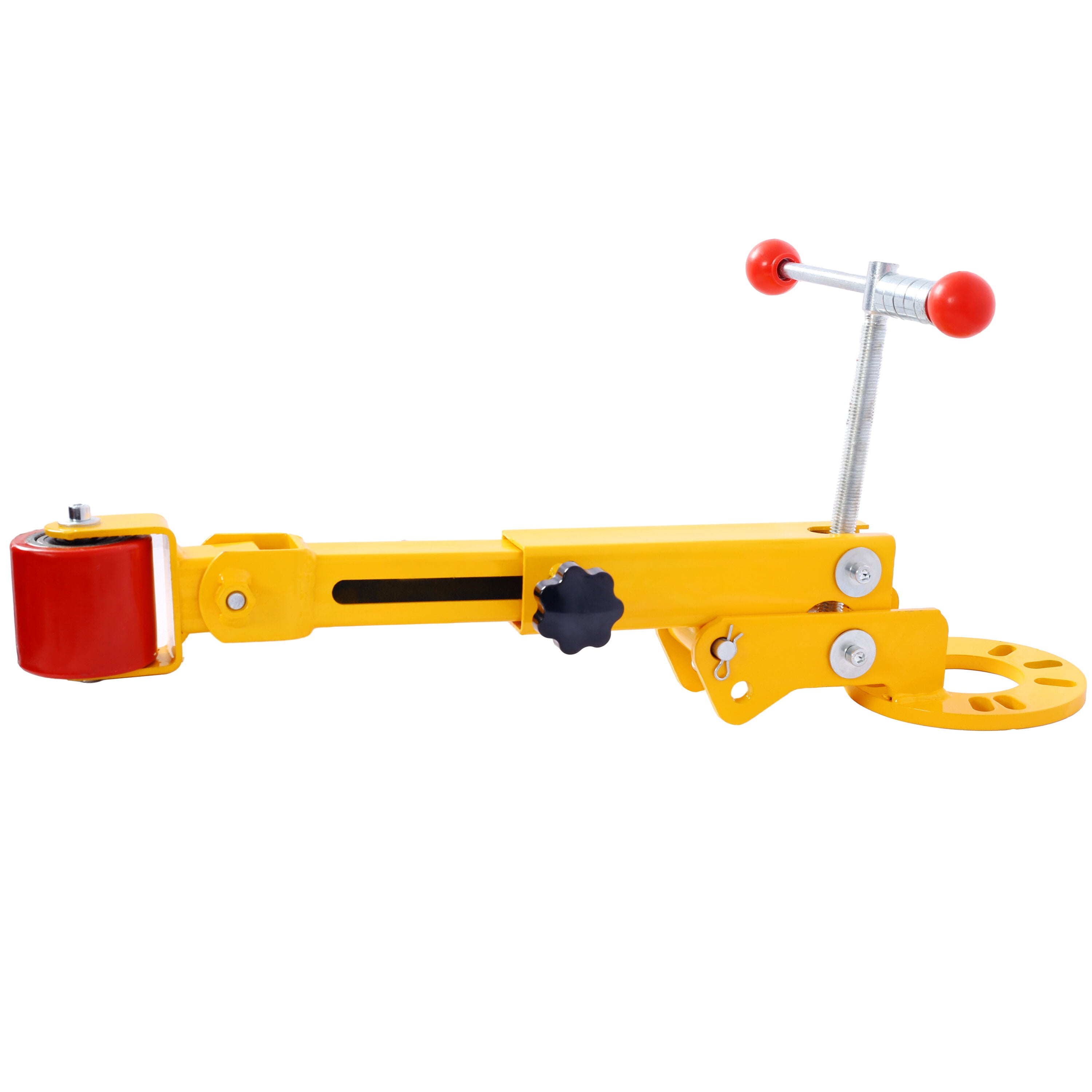 , Fender Roller Tool Lip Rolling Reforming Extending Tools Auto Body Light Truck Lip Wheel Arch Roller Flaring Former Heavy Duty for Automobile Maintenance, Yellow ,Steel ,