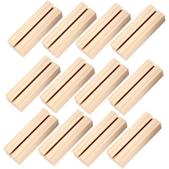 Place Card Holder 12pcs Card Holder Wedding Signs Wedding Decorations for Ceremony Desktop Stand Picture Stands Place