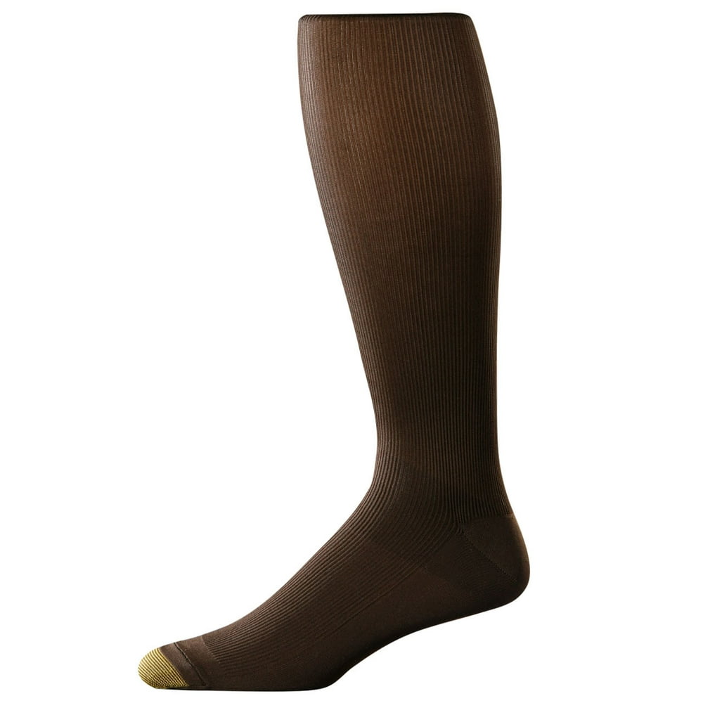 GOLDTOE Men's Gold Toe 101H Metropolitan Over The Calf Dress Socks