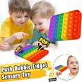 thumbnail image 2 of Juguete sensorial Push Bubble Fidget para aliviar el estrés que necesita el autismo, 2 of 5