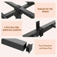 thumbnail image 5 of Danolapsi Bed Frame Twin Size, Metal Platform, No Screws Needed, No Box Spring Needed, Heavy Duty, 800 Lbs Capacity, Tool-Free Assembly with Reinforced Iron Slats & Legs, 5 of 6