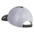 thumbnail image 3 of US Air Force Retired with Flag Embroidered Low Profile Special Cotton Mesh Cap - Black OSFM, 3 of 5