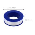 thumbnail image 2 of Generic 20pcs PTFE Thread Seal Tape Plumbers, Waterproof Adhesive Tape 12mm, 2 of 6