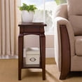 thumbnail image 3 of Bowery Hill Narrow Chairside Table in Heartwood Cherry, 3 of 7
