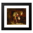 thumbnail image 2 of William Hemsley 14x12 Black Modern Framed Museum Art Print Titled - The Brand New Hat (1855), 2 of 5