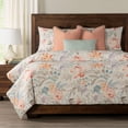thumbnail image 4 of SIScovers  Petals Floral Print Duvet Set California King - 3 Piece, 4 of 5