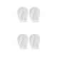 thumbnail image 2 of Bewildely 2 uds guantes de baño guante de baño exfoliante cuerpo fregado Facial multicolor guante toalla piel muerta baño limpieza blanco Blanco 2piezas, 2 of 6