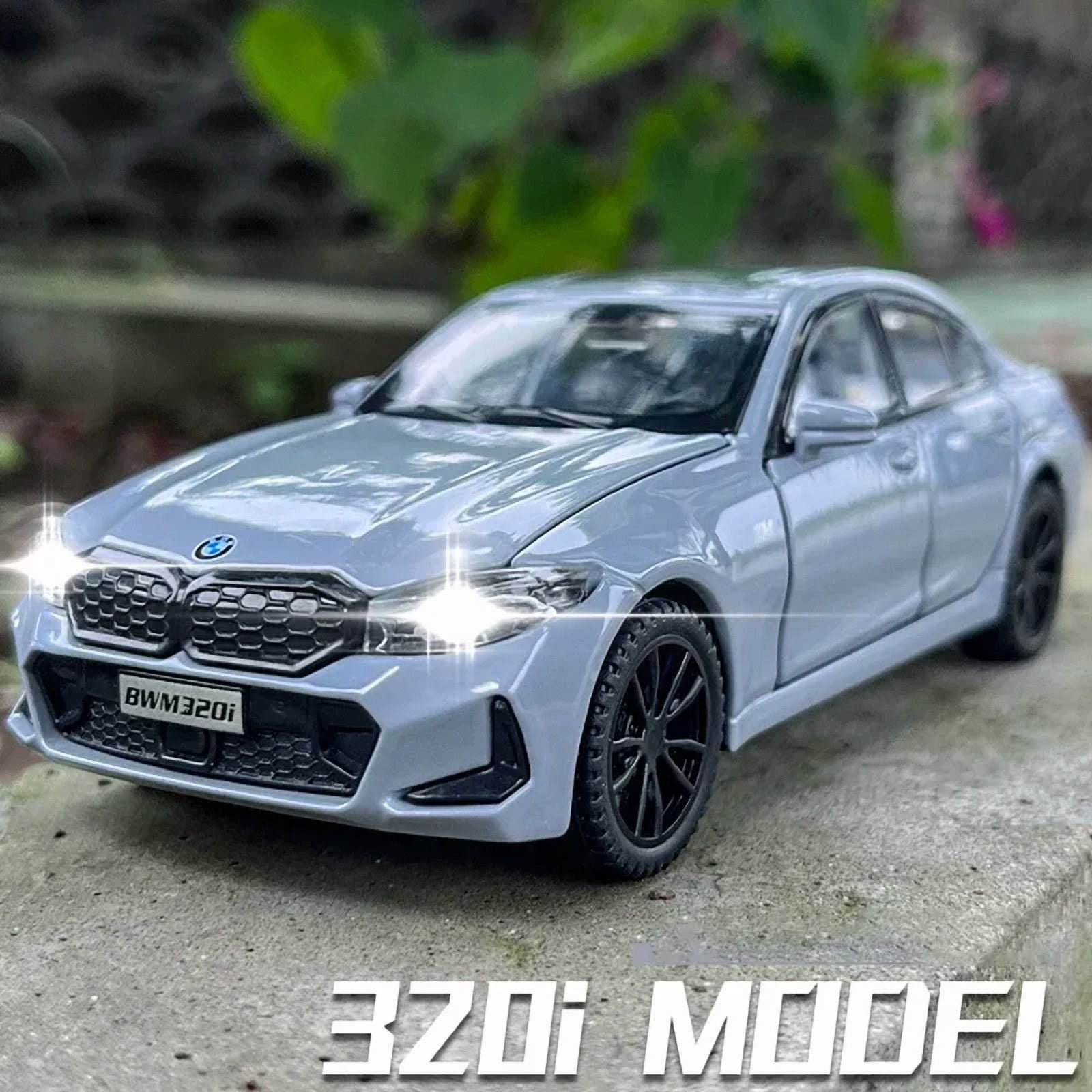 1:32 BMW 320i THE 3 2025 Alloy Model Car Toy Diecasts Casting Sound and Light Car Toys For Children Vehicle