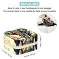thumbnail image 5 of Elephants Travel Portable Jewelry Organizer Box with Earring Holder, Bracelet Holder, and Necklace Organizer for Girls and Women, 5 of 6