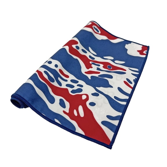 Frogg Toggs Chilly Pad PRO Microfiber Towels, Cooling Comfort Face Towels, Americana Camo, 33" x 10.5"