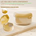 thumbnail image 3 of Denture Case - Bracket Case - Incl. Drip Tray - With Brush - Portable Dental Case - Plastic Denture Box - Mouth Guard Protective Case - Denture Case - Denture Storage - For - Brackets - Dentures -, 3 of 6