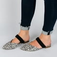 thumbnail image 6 of Journee Collection Womens Roxeene Slip On Pointed Toe Mules Flats, 6 of 6