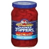 B&G Sweet Red Bell Pepper Sandwich Toppers With Oregano & Garlic, 16 Oz