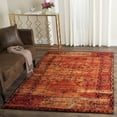 thumbnail image 2 of SAFAVIEH Vintage Hamadan Jessamine Oriental Area Rug, Orange, 5'3" x 5'3" Square, 2 of 6