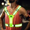 thumbnail image 4 of Reflective Vest Sports Running Light Led Light Up Running Vest for Outdoor Running Wear, 4 of 9