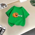 thumbnail image 4 of Gubotare Toddler Halloween Shirt Halloween Shirts for Kids Boys Girls Cute Ghost Shirt Spooky Tops Toddler Fall Pumpkin Tee Funny Ghost Graphic 7T 8T (Green,7-8 Years), 4 of 5