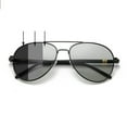 thumbnail image 4 of Polarized Sunglasses for Men and Women, UV400 Protection, Color Changing Metal Frame, TAC Lens, Night Vision Driving Glasses, 4 of 4