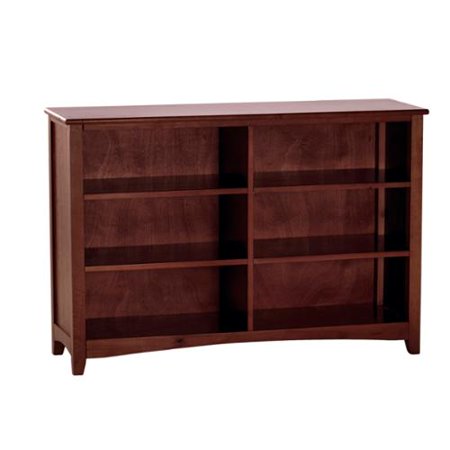 School House Cherry Horizontal Bookcase - Walmart.com